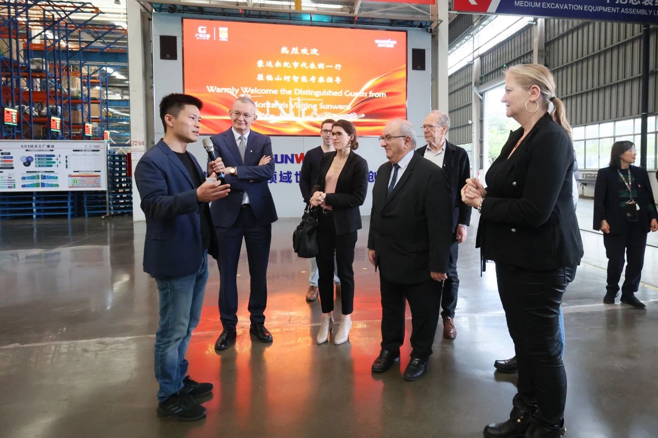 蒙达尔纪市代表团一行调查人生就是搏智能